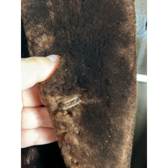 Vintage Sheared Beaver Fur Coat Titche-Goettinger Dallas 1950s - Picture 9 of 10